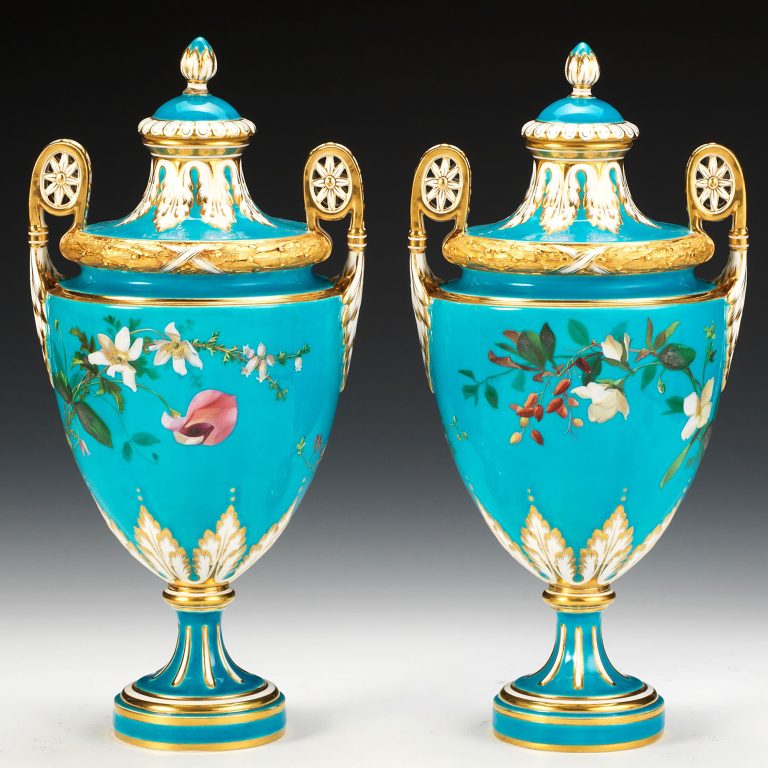 Minton 1239 Vases