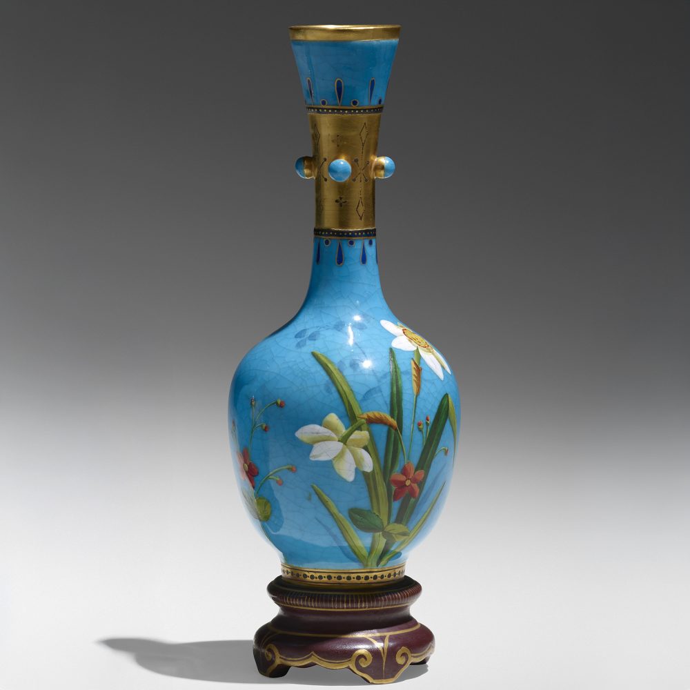 Minton 1382 Vase By Christopher Dresser