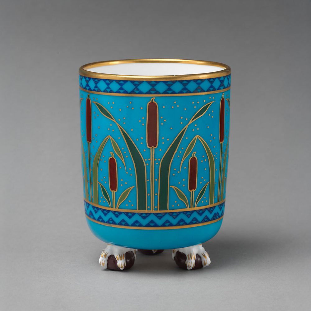Minton 1479 Cloisonne Style Vase By Christopher Dresser