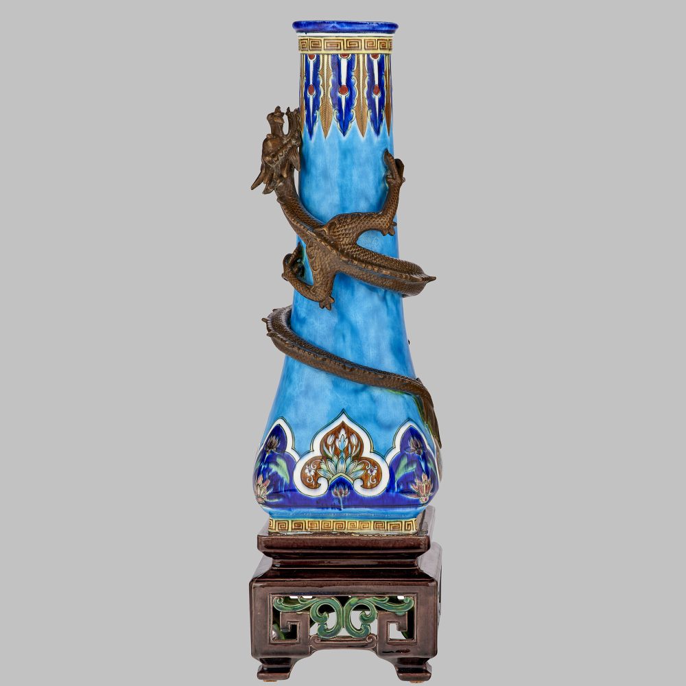 Minton 1841 Dragon Vase