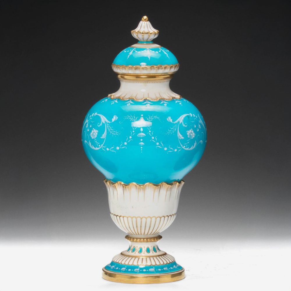Minton 2968 Covered Vase