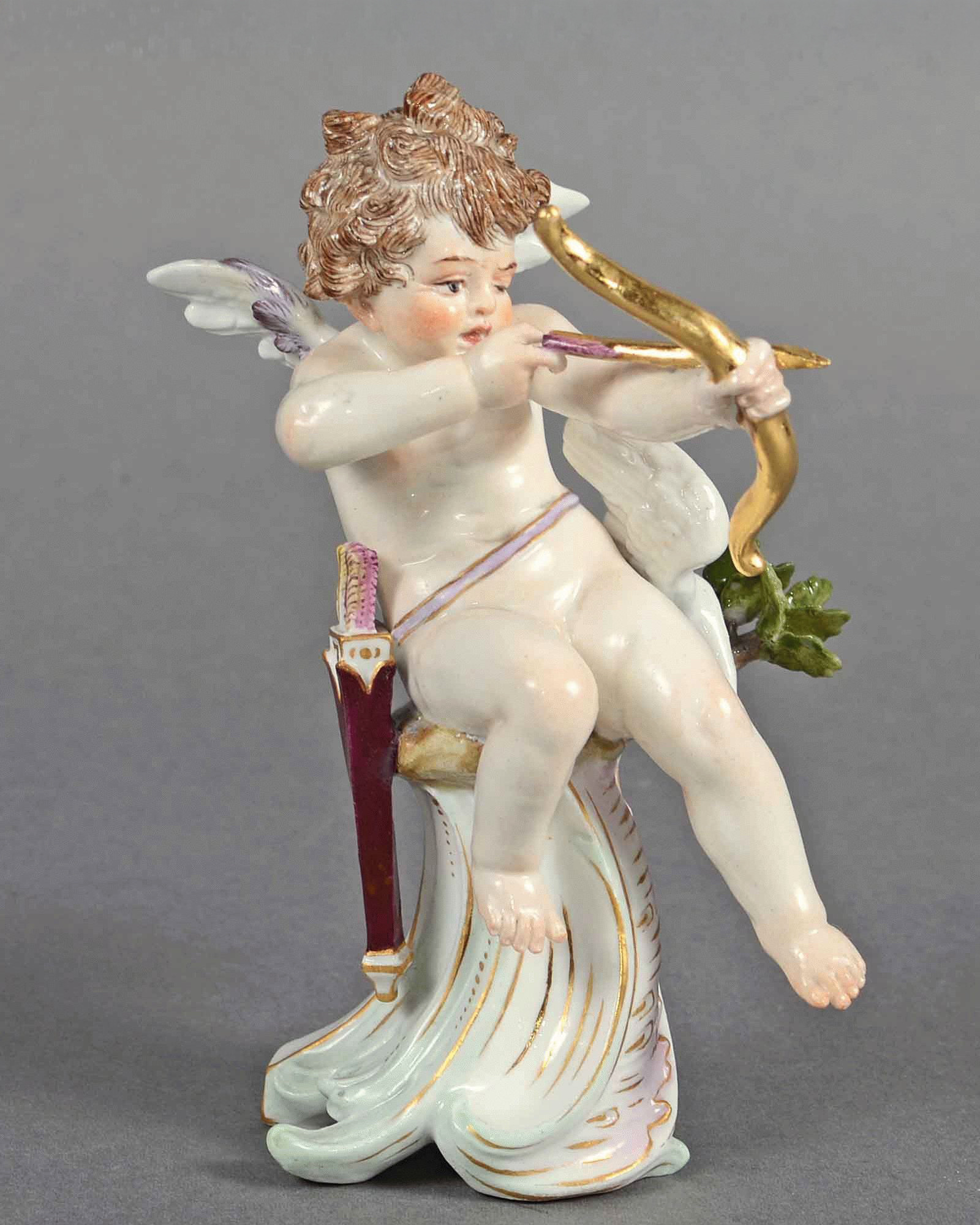 Meissen R133 Figure Of Cupid Hunter