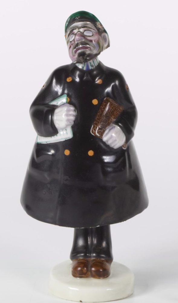 Soviet Porcelain Figure Burocrat 2 By Danko
