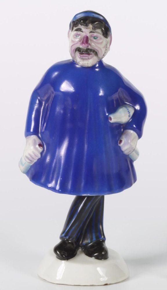 Soviet Porcelain Figure Drunk 2 By Danko