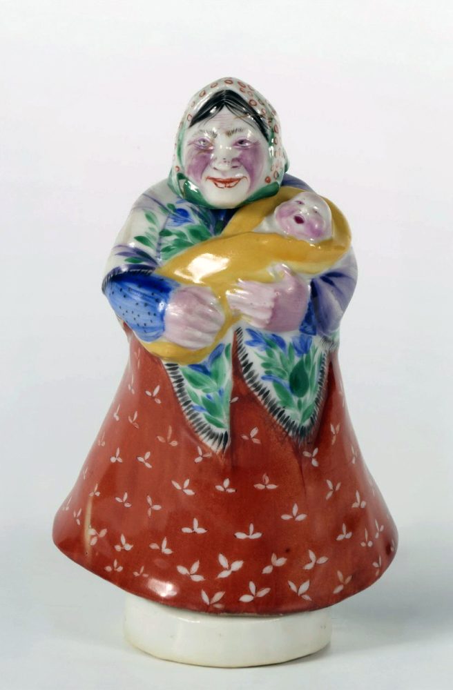 Soviet Porcelain Figure Woman With Baby By Danko