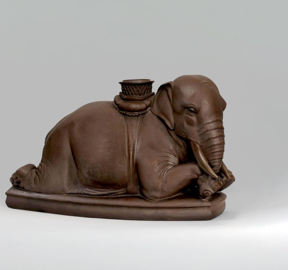 Meissen A1087 Elephant Candleholdrer