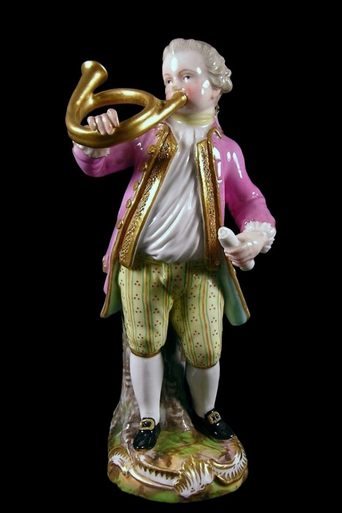 Meissen B80 Figure Boy With Horn