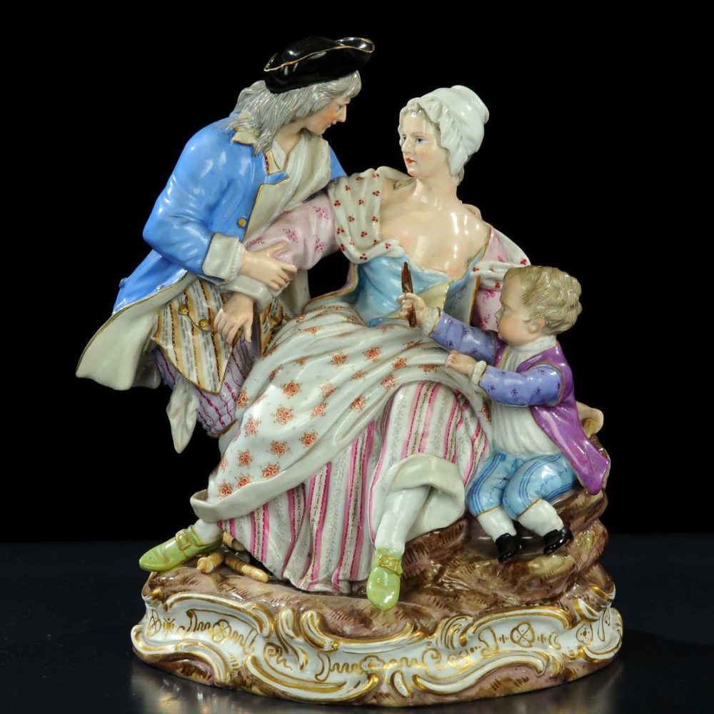 Meissen B83 Figural Group