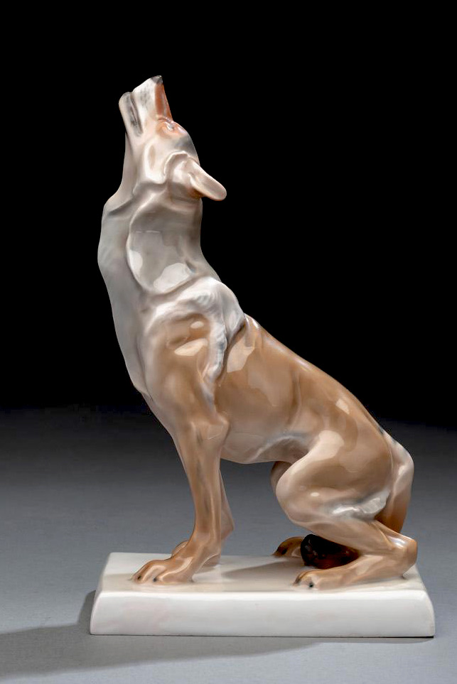 Meissen E205 Wolf By Paul Walther