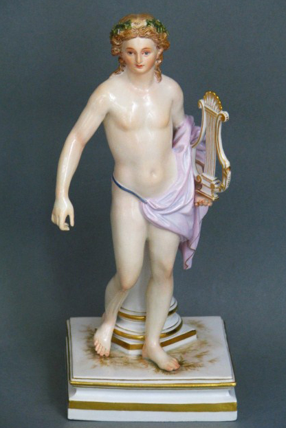 Meissen H46 Figure Apollo With Lyra