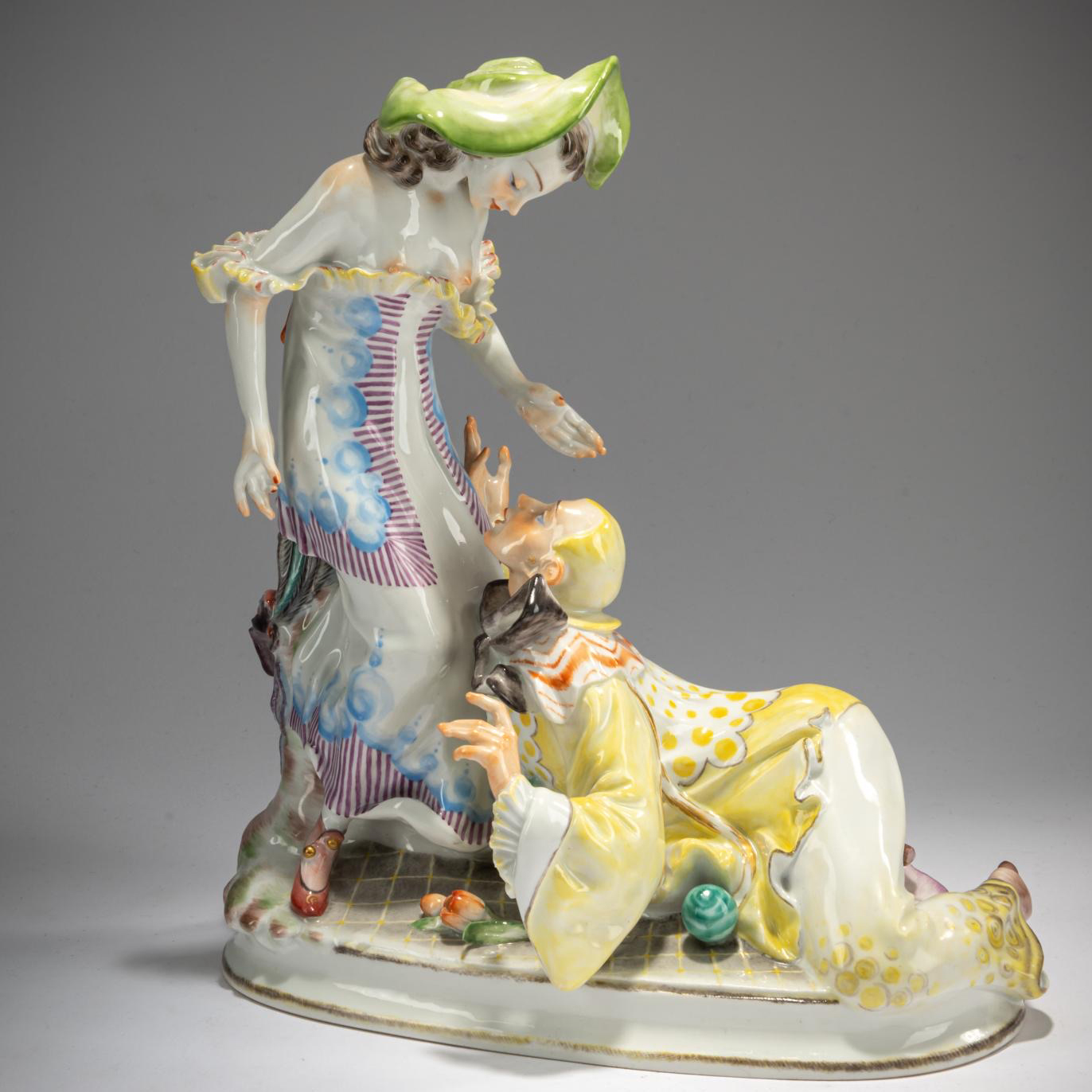 Meissen R270 Figural Group Werbung