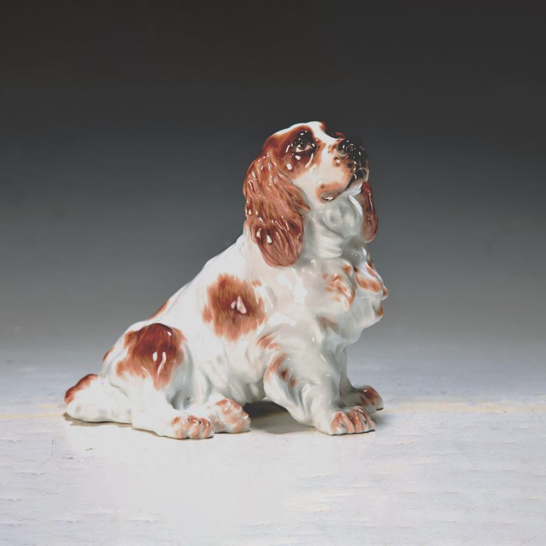 Meissen V156 Cocker Spaniel Sitting