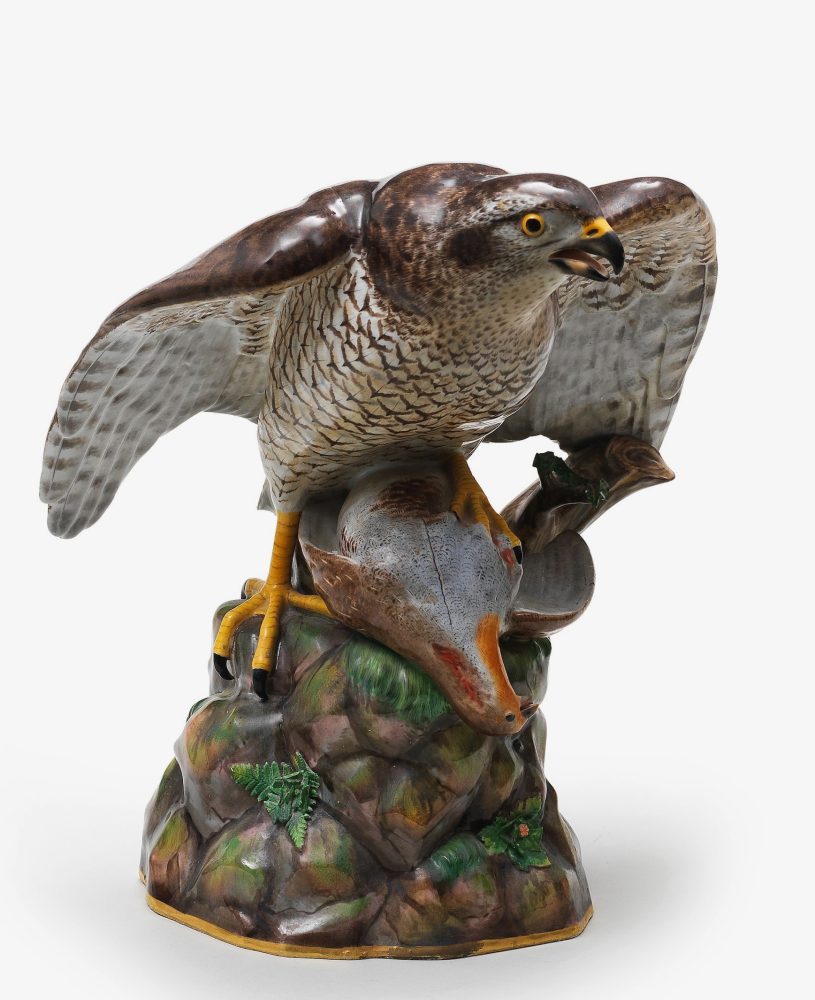 Meissen Z60 Hawk With Partridge