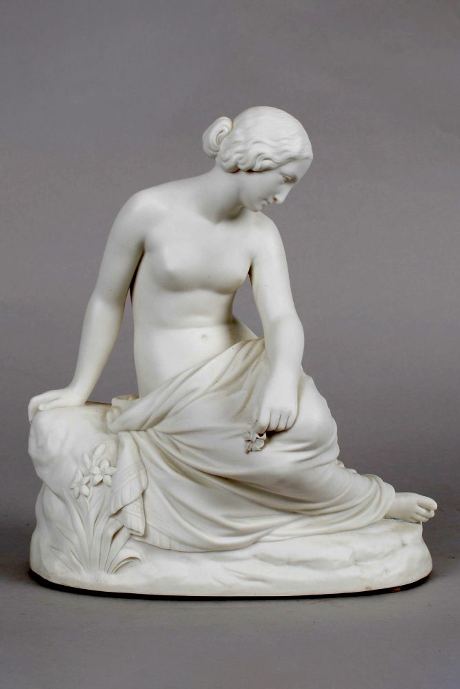 Minton 338 Parian Figure Resignation
