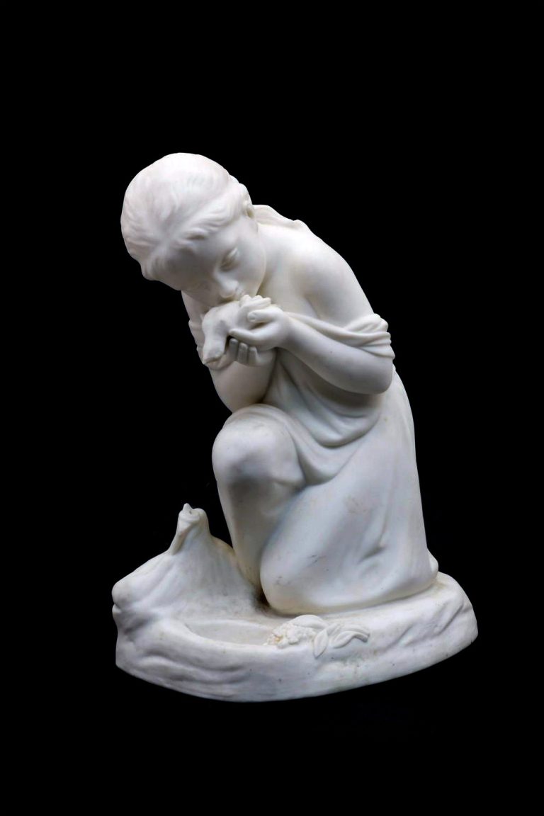 Minton 452 Parian Figure The Last Kiss