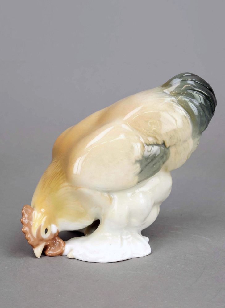Kpm 10038 Chicken By Wilhelm Robra