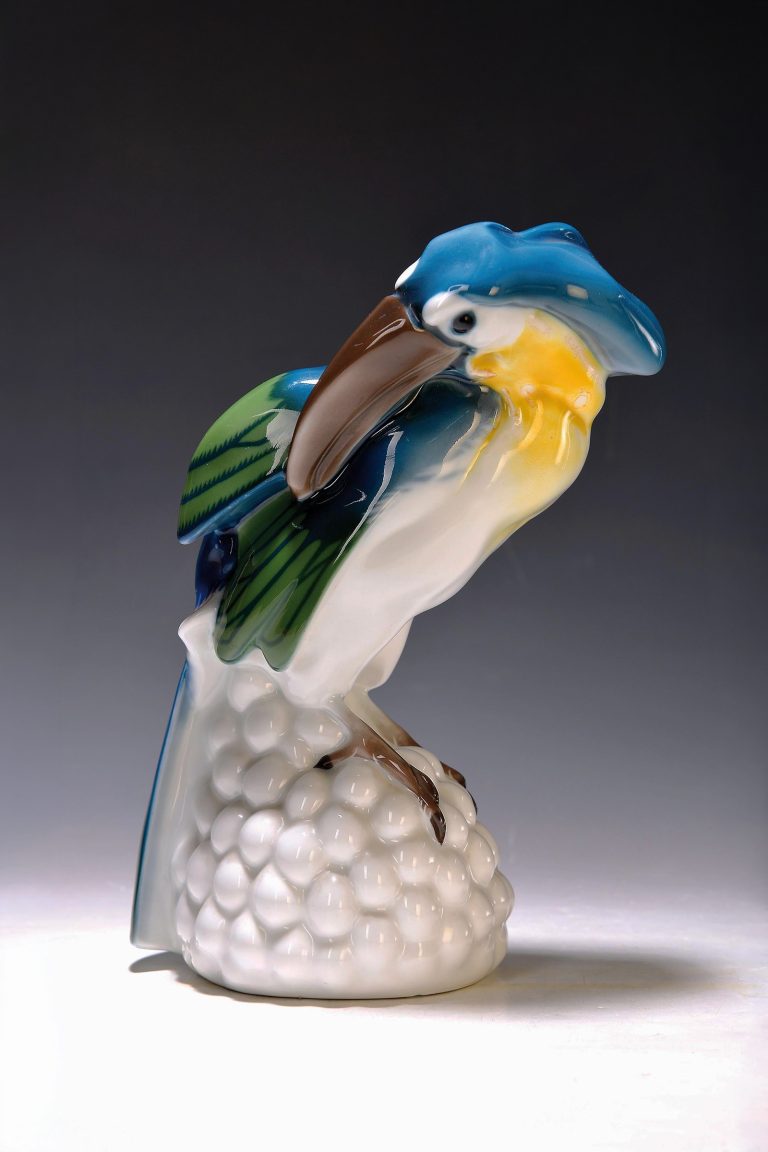 Kpm 10183 Figure Toucan By Julius Feldmann