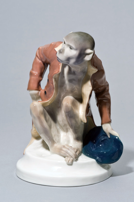 Kpm 10326 Figure Monkey By Rudolf Marcuse