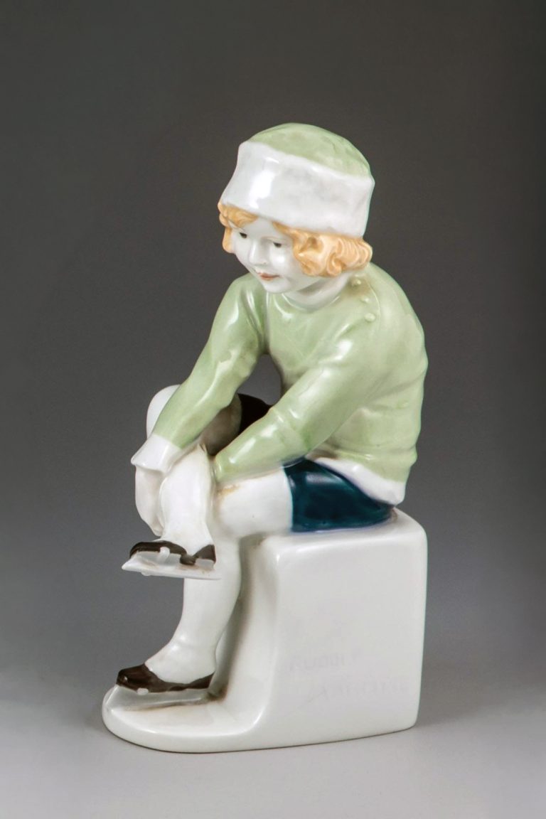 Kpm 10467 Figure Ice Skater By Rudolf Marcuse