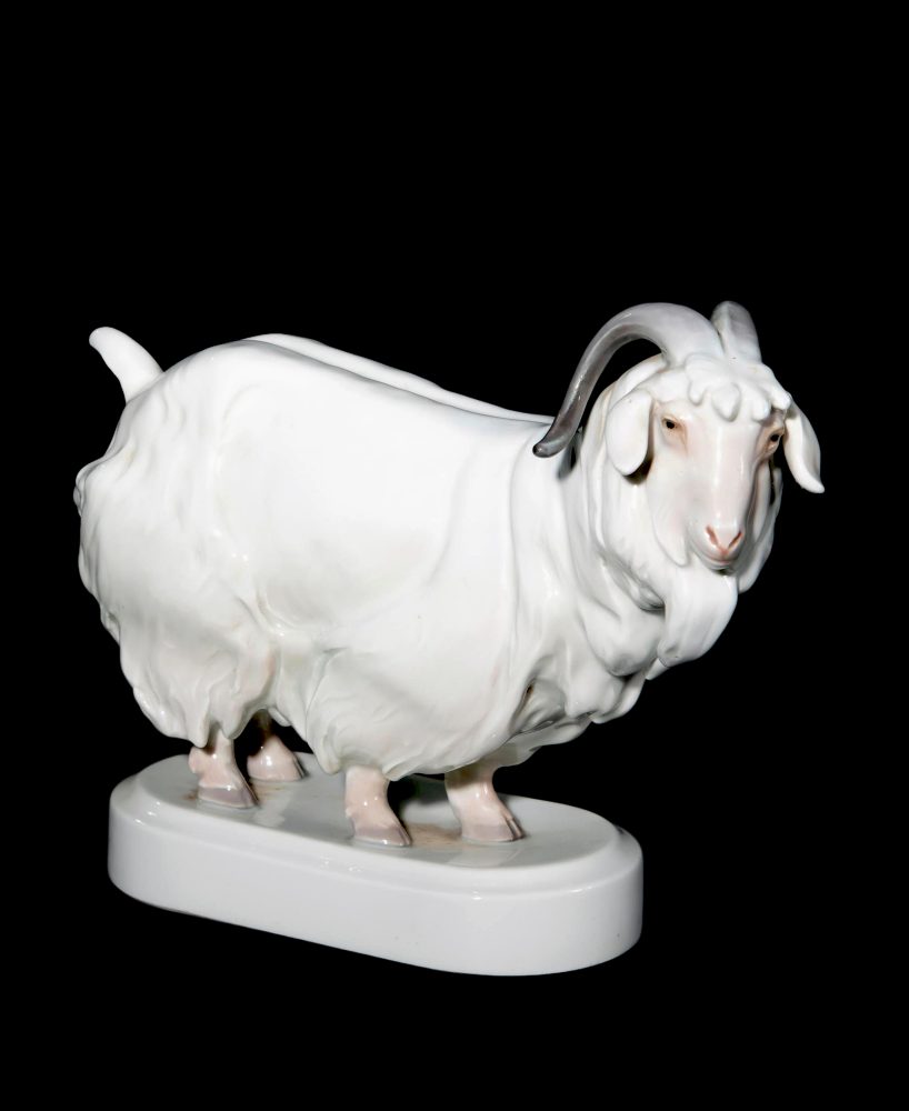 Kpm 11085 Figure Chinese Goat By Anton Puchegger