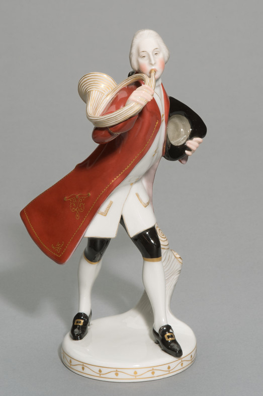 Kpm 9147 Figure Piqueur By Hermann Hubatsch