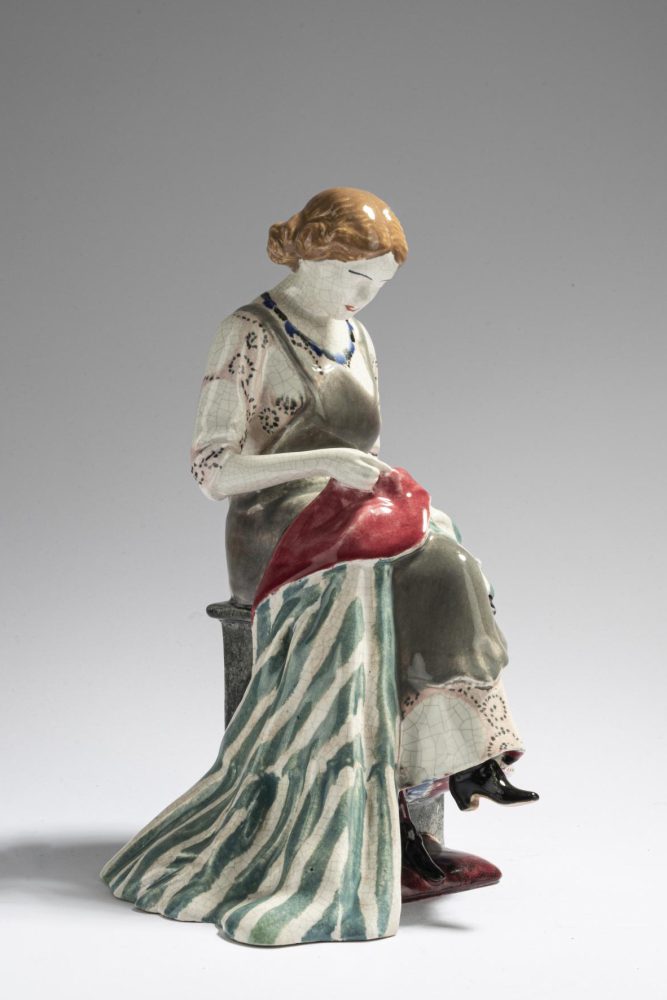 Langenzersdorf Figure Seamstress By Eduard Klablena 007