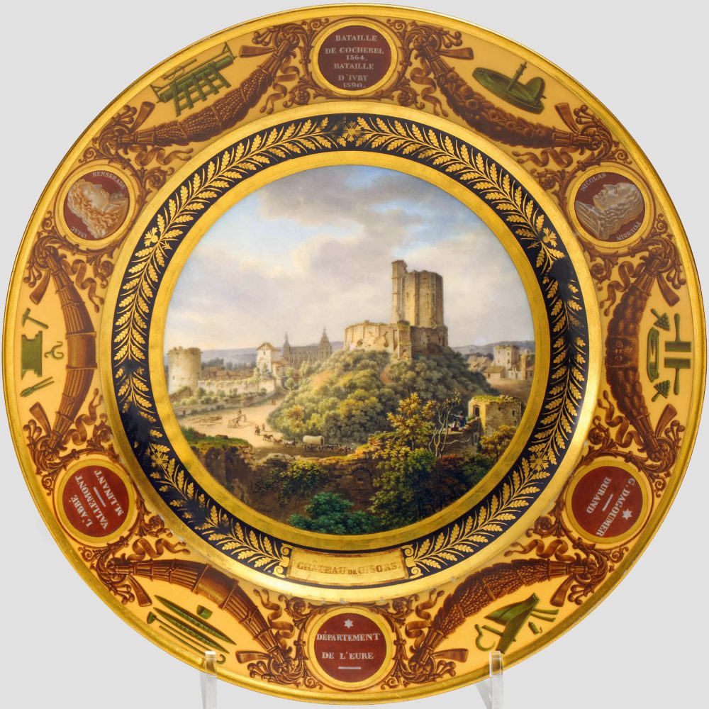 Sevres Plate From Departements Service Eure