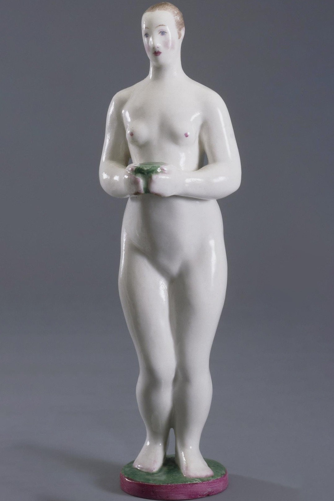 Soviet Porcelain Figure "Girl with a cup"