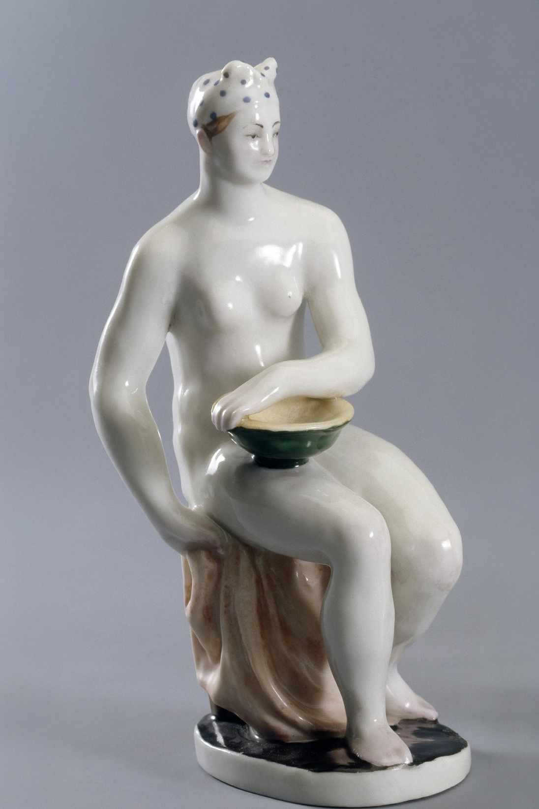 Soviet Porcelain 3 Figure By Matveev