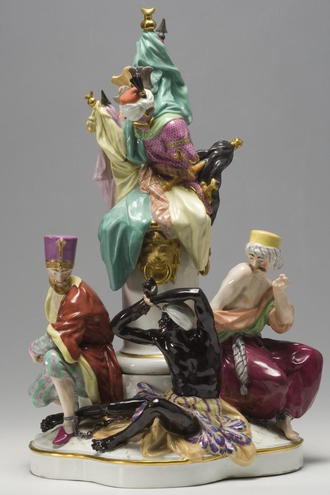Kpm Russian Figural Group War Trophies 2