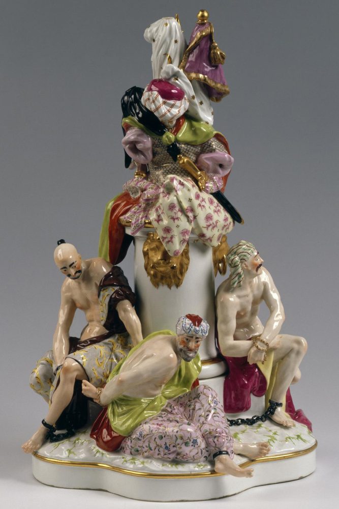 Kpm Russian Figural Group War Trophies 3