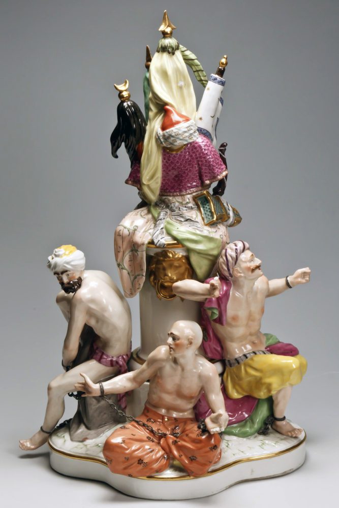 Kpm Russian Figural Group War Trophies 5