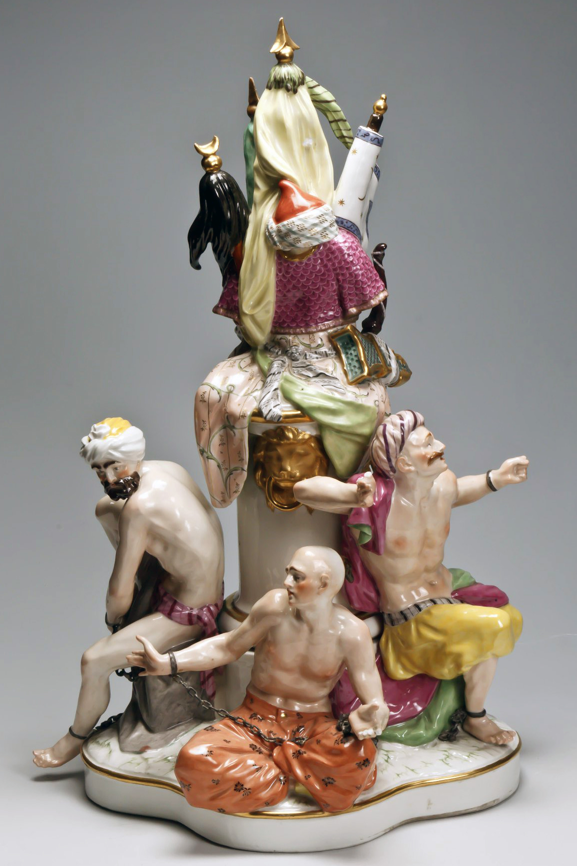 Kpm Russian Figural Group War Trophies 5