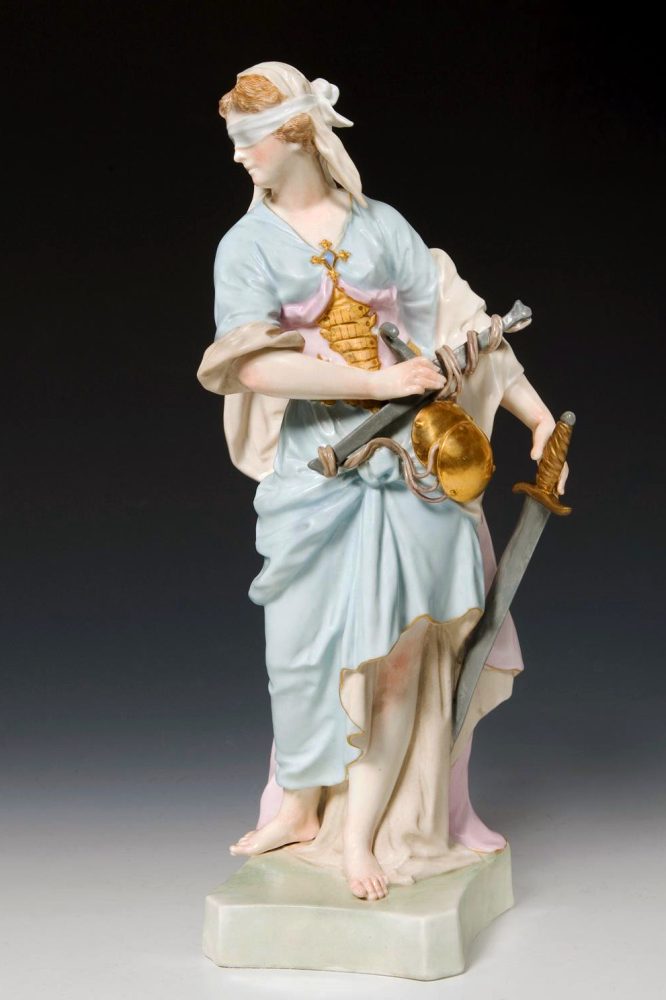 Kpm Russian Figure Femida Goddess Of Justice