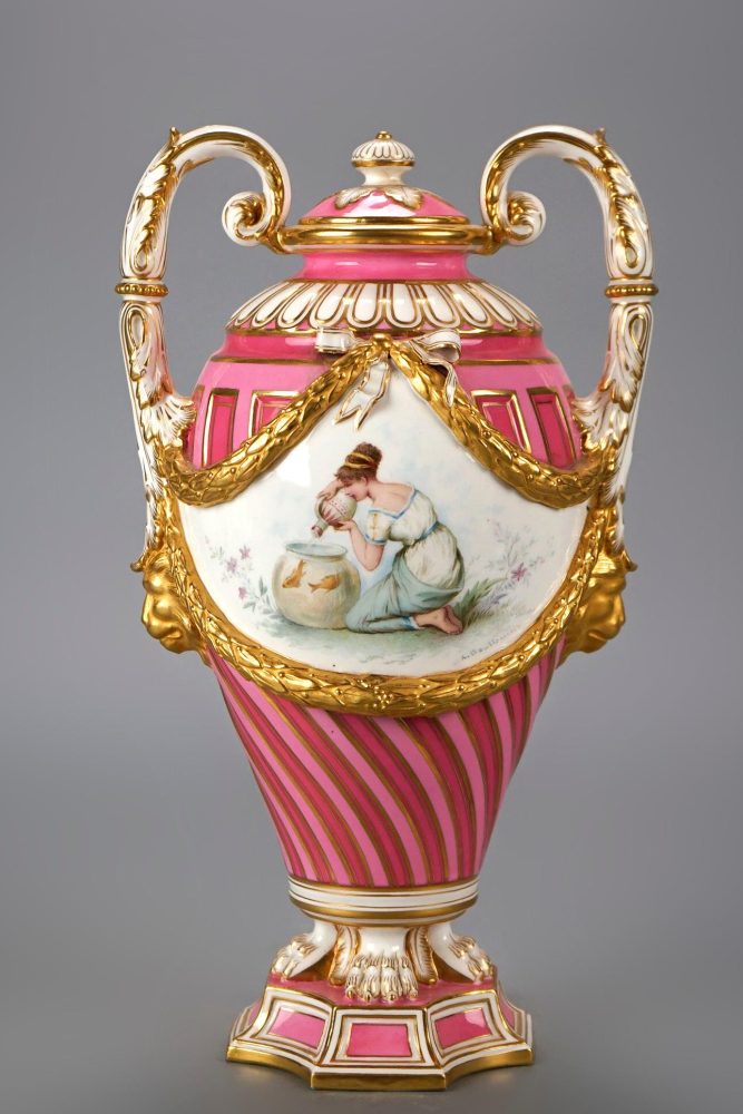 Minton 3040 Vase By Antonin Boullemier