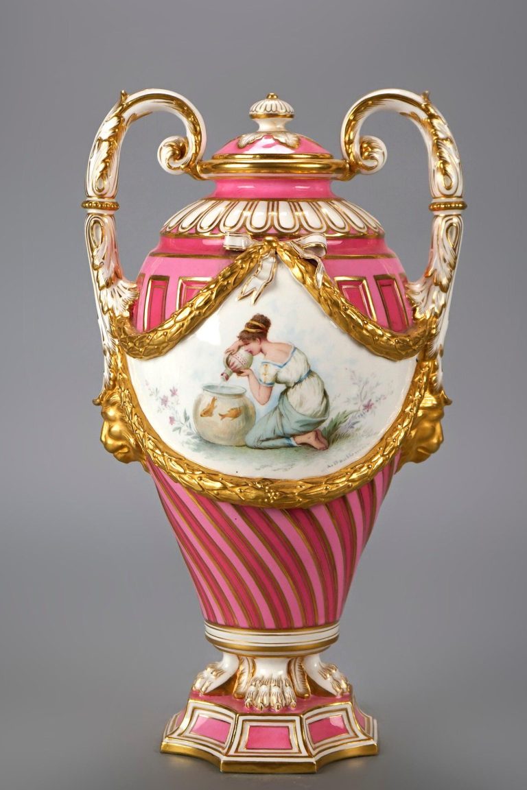Minton 3040 Vase By Antonin Boullemier