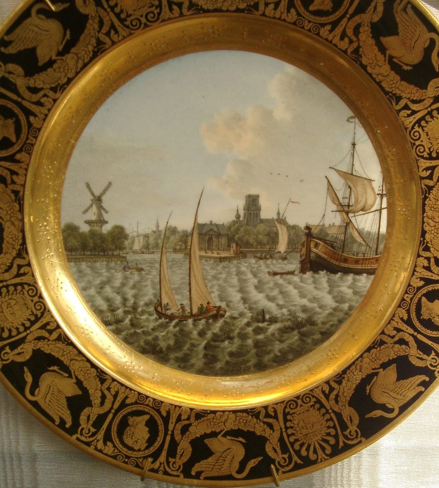 Sevres Plate From Service Des Vues Diverses Rotterdam