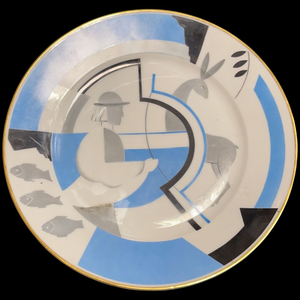 Baltars Porcelain Plate By Suta Hunter