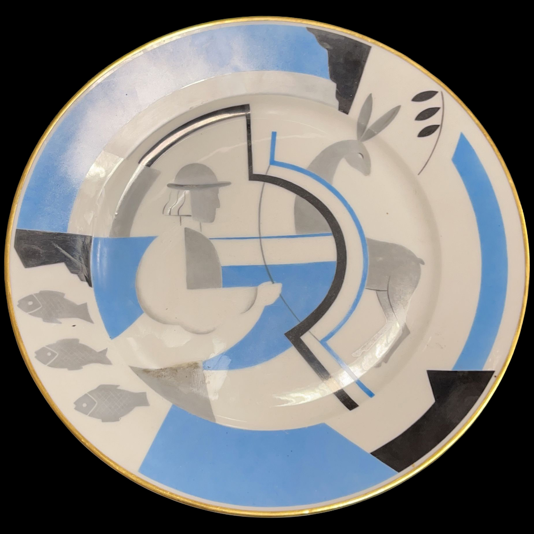 Baltars Porcelain Plate By Suta Hunter