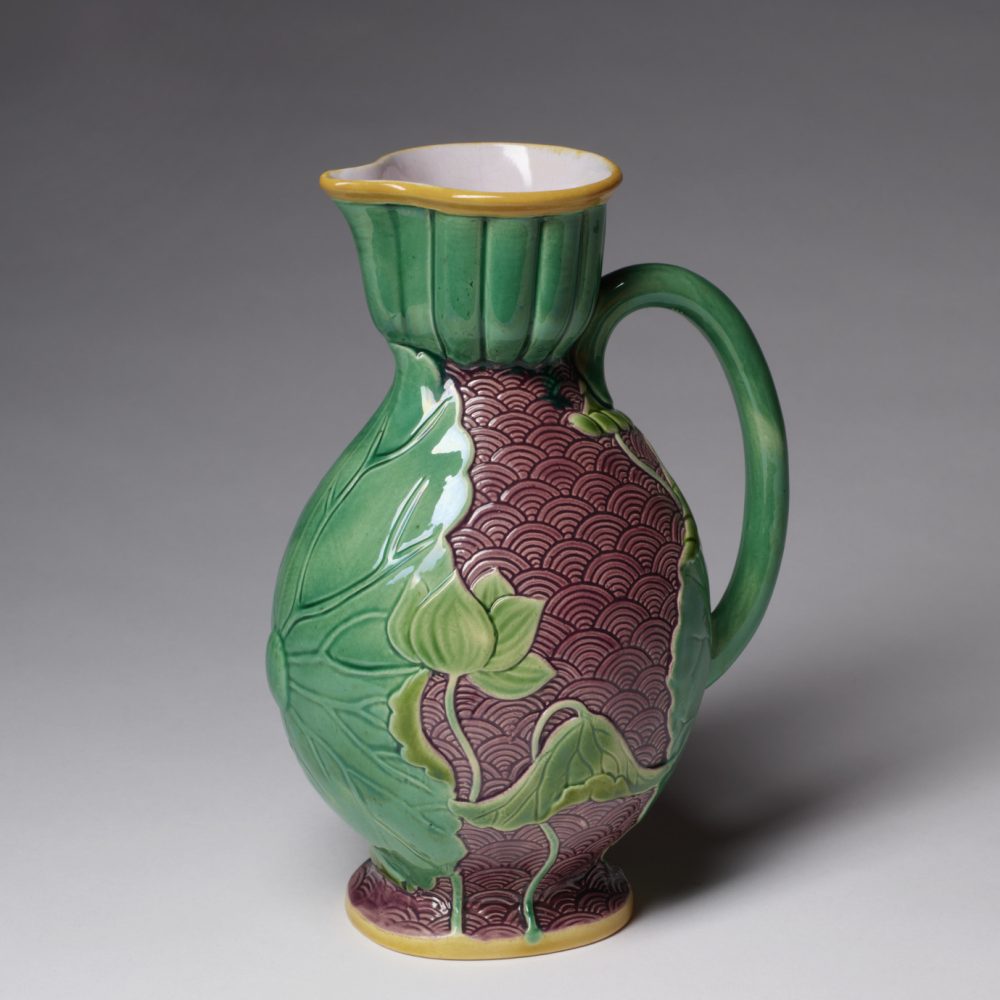Minton 586 Majolica Creamer