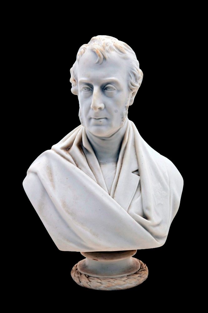 Minton 458 Parian Bust Of Sutherland