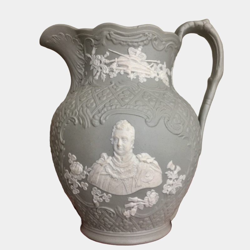 Minton 13 Jug King William Iv Queen Adelaide