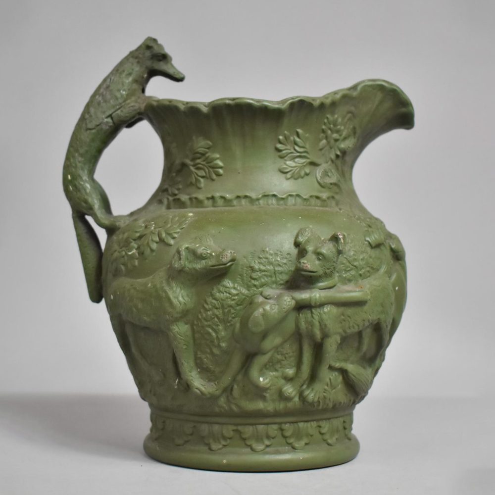 Minton 20 Fox And Hound Relief Moulded Jug Jug