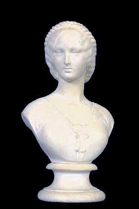 Minton 334 Parian Bust Lady Constance