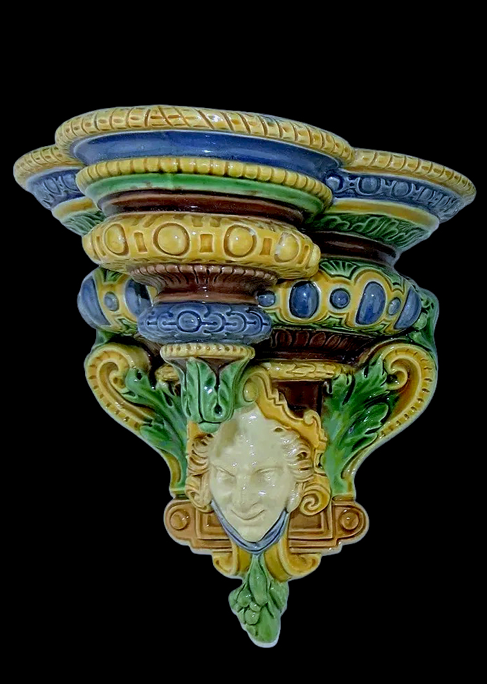 Minton 336 Majolica Wall Bracket