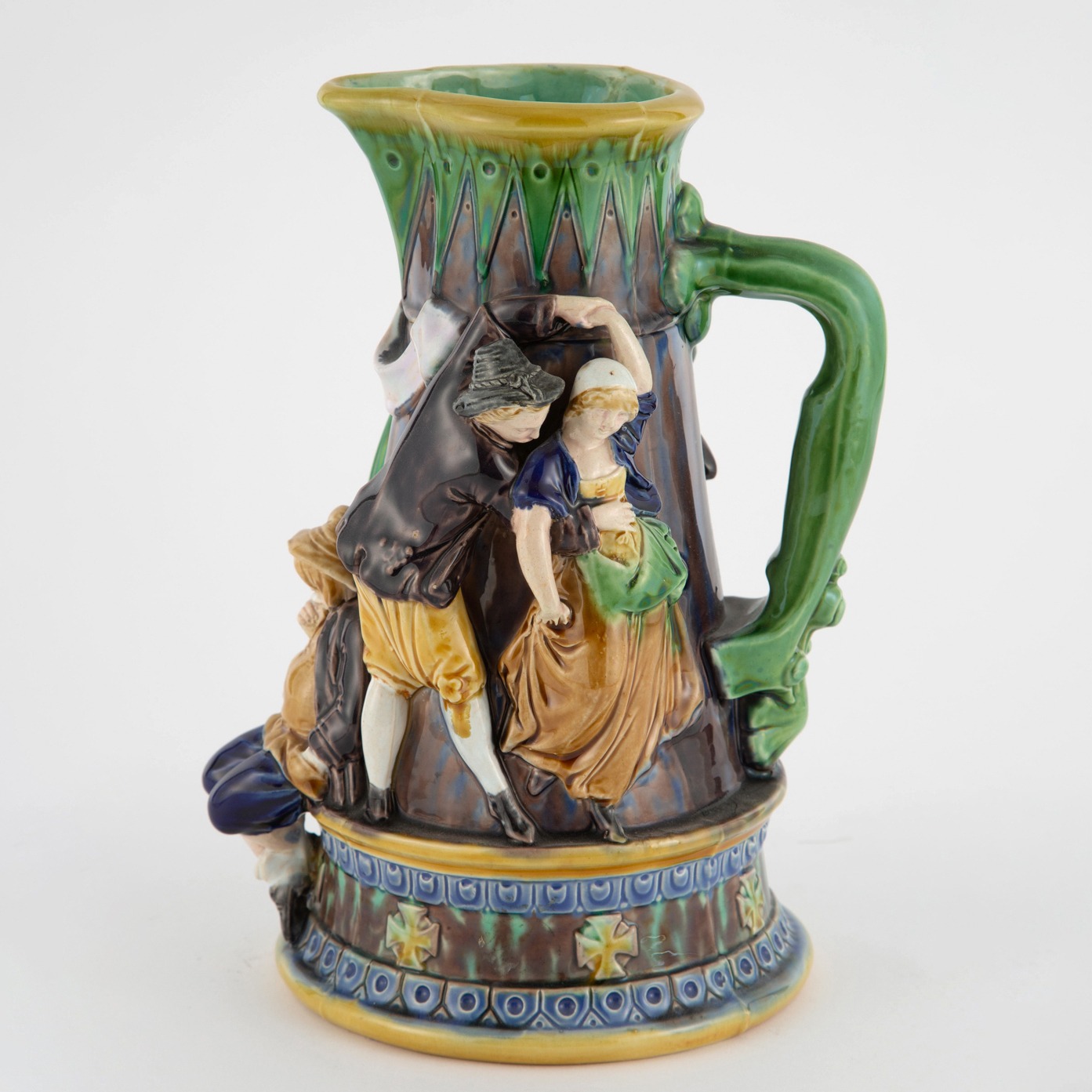 Minton 487 Majolica Tavern Jug