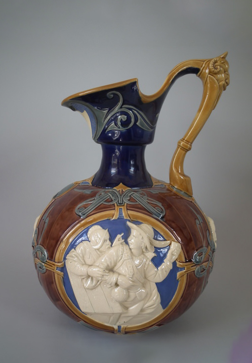 Minton 1143 Majolica Jug
