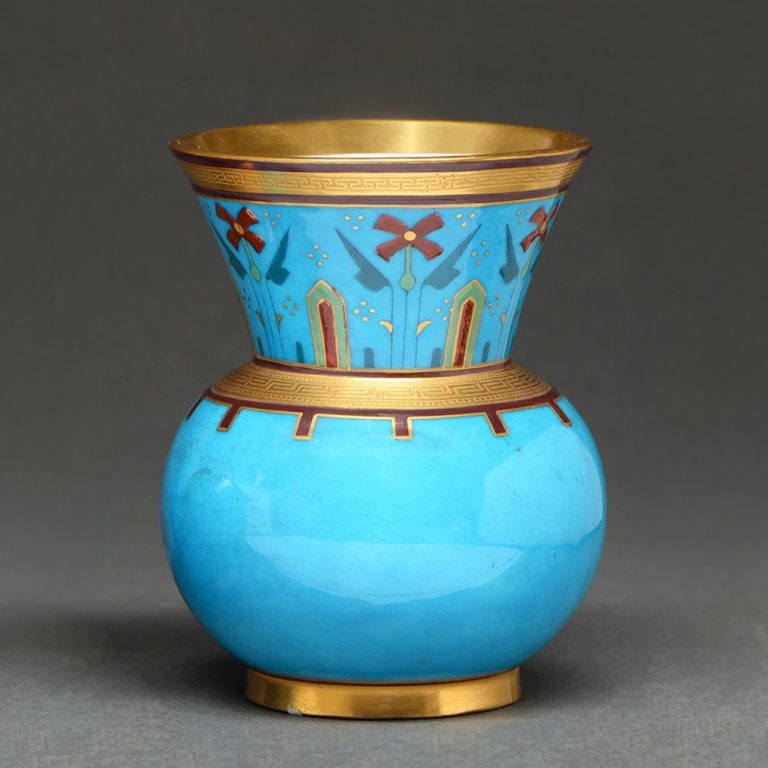 Minton 1507 Vase By Christopher Dresser