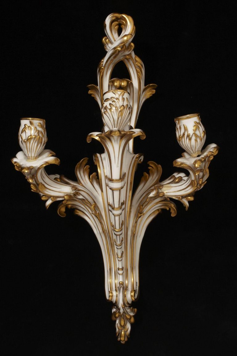 Minton 267 three Lights Candelabrum