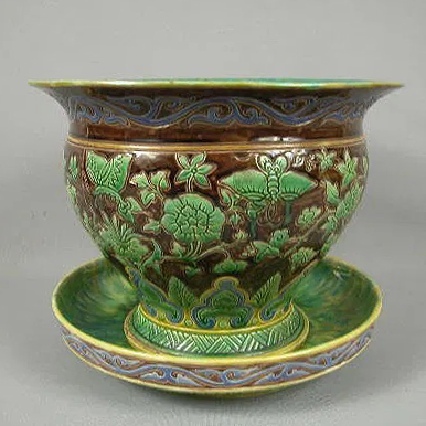 Minton 617 Majolica Jardiniere